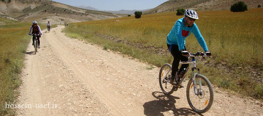 منطقه حفاظت شده دنا دوچرخه سواری دور دنا