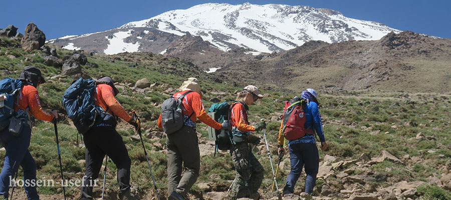 مسیر قله دماوند مسیر قله دماوند