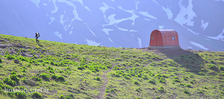 در مسیر قله سیالان